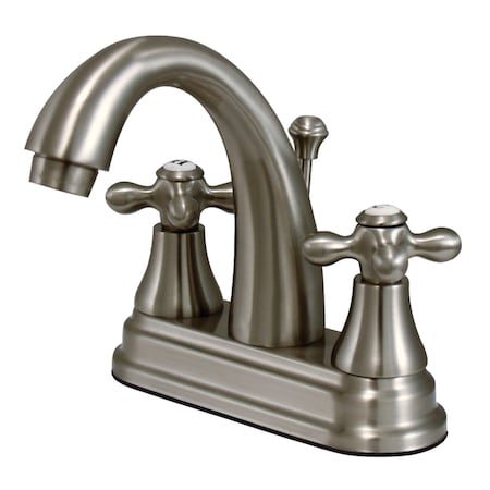 KS7618AX 4 Centerset Bathroom Faucet, Brushed Nickel